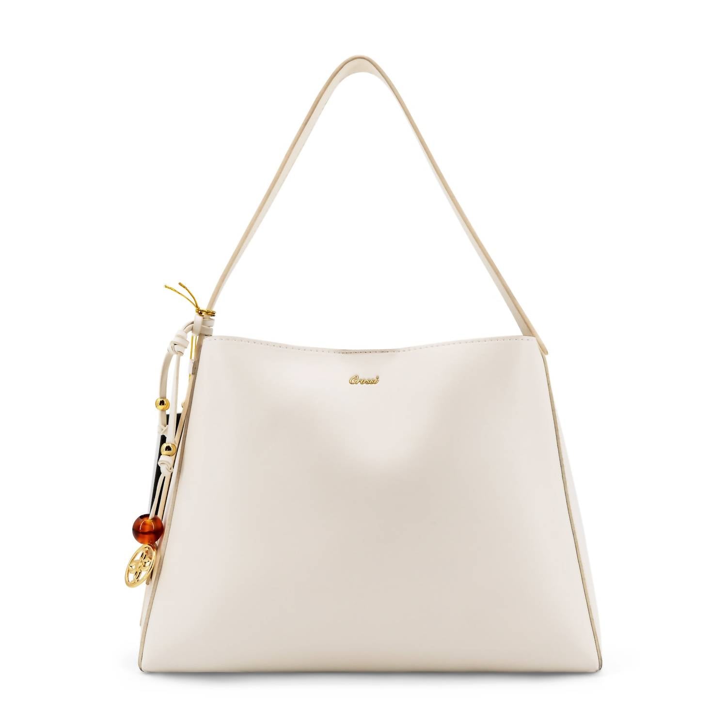 Like Dreams Women's Odeletta Mini Sleek Versatile Crossbody Bag in ivory - women's bag