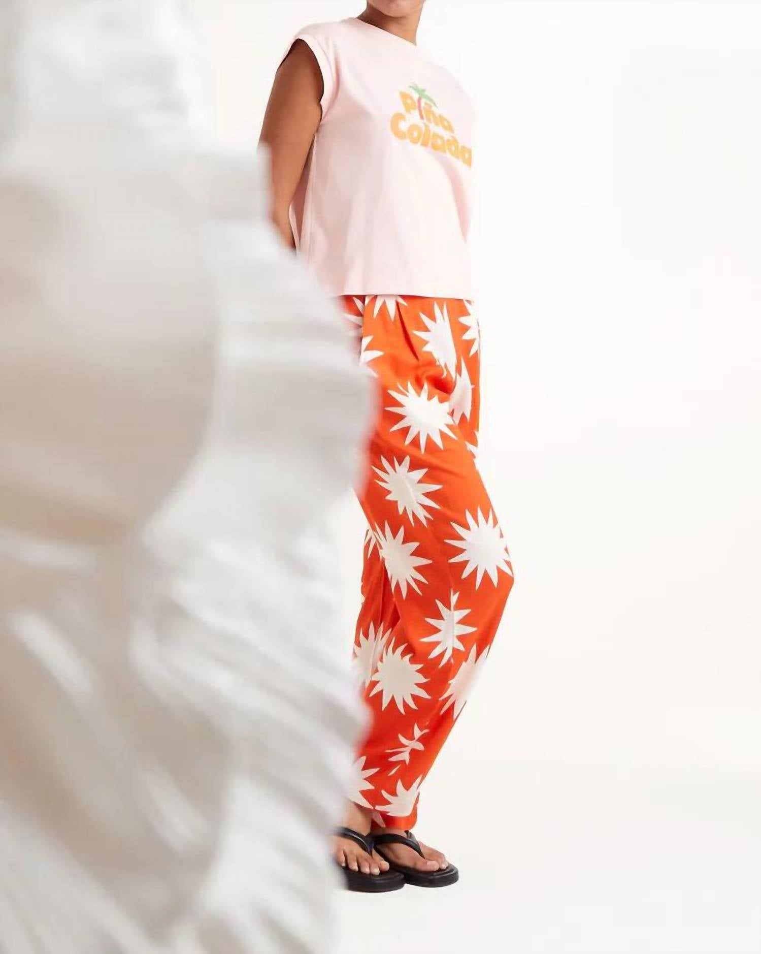 Compania Fantastica - Big Sun Printed Pants