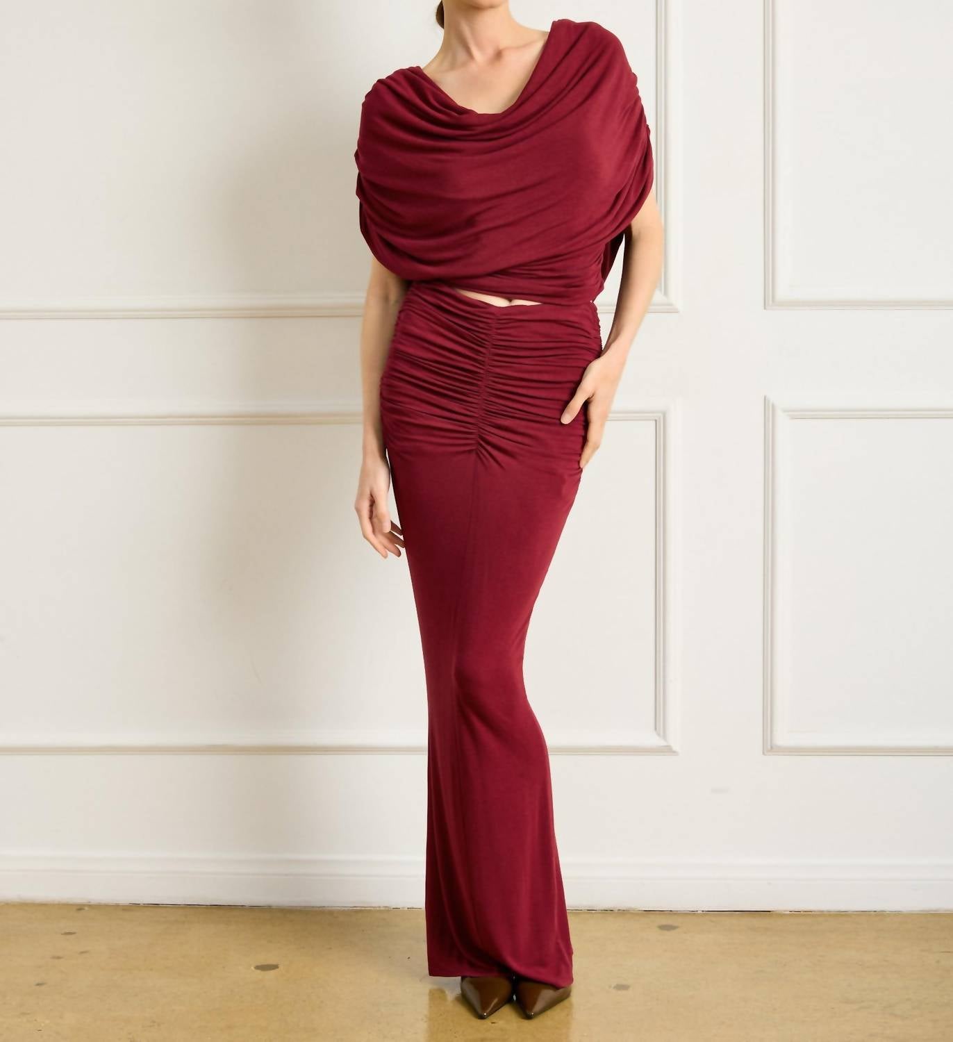 Line And Dot - Women's Mazzy Knit Long Skirt