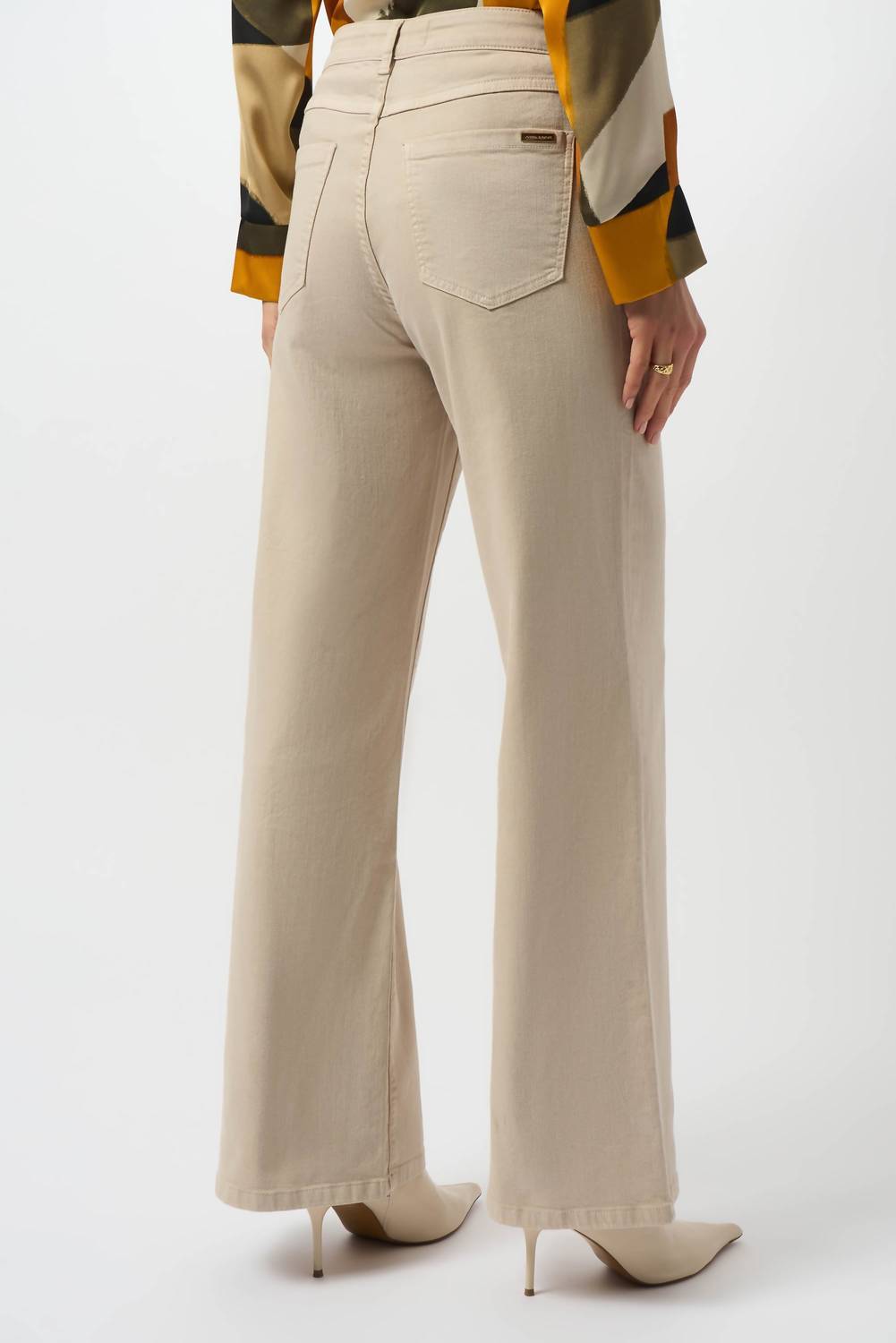 Joseph Ribkoff - Classic Wide-Leg Stretch Denim Jeans