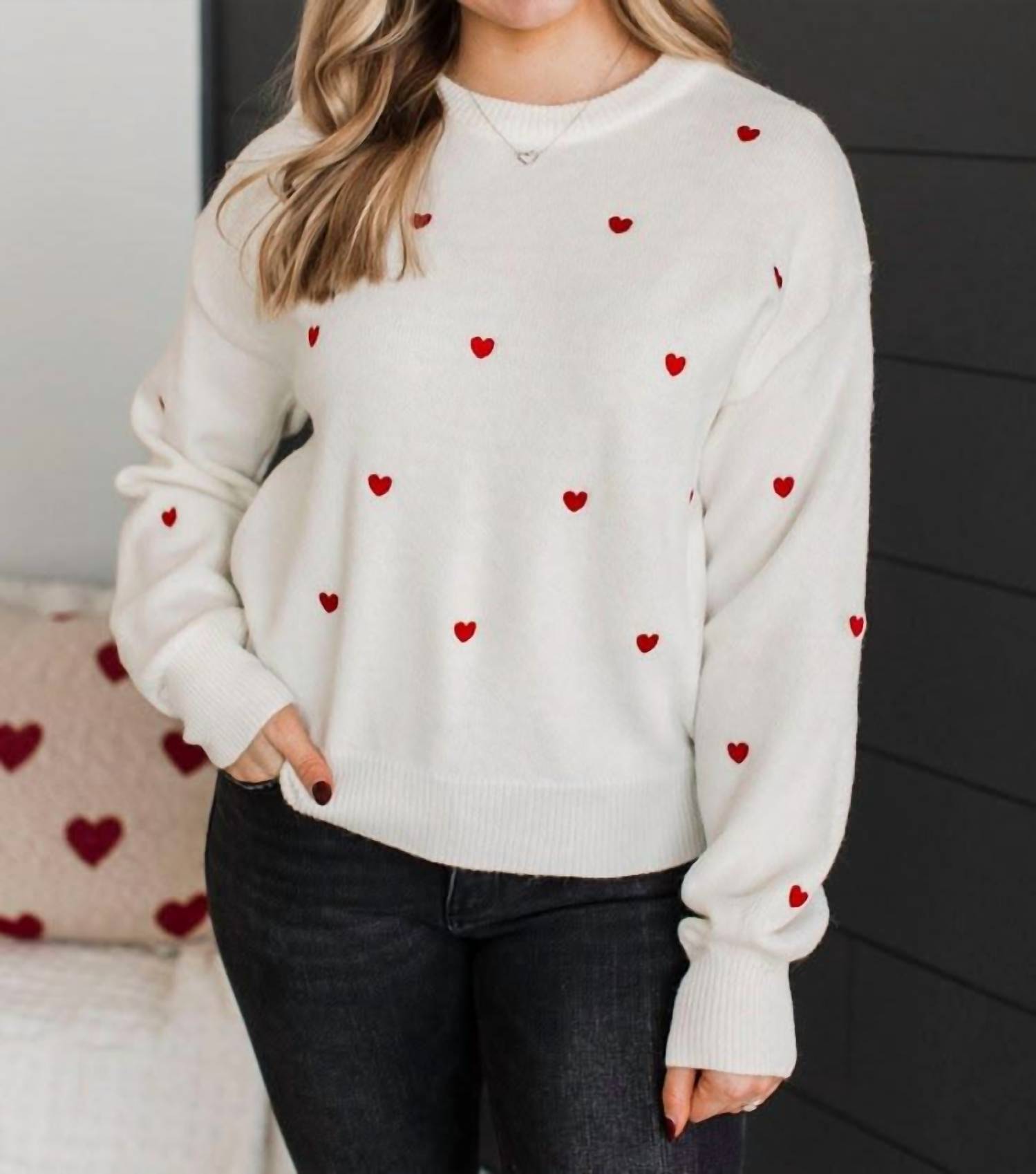 Staccato - Heart Sweater
