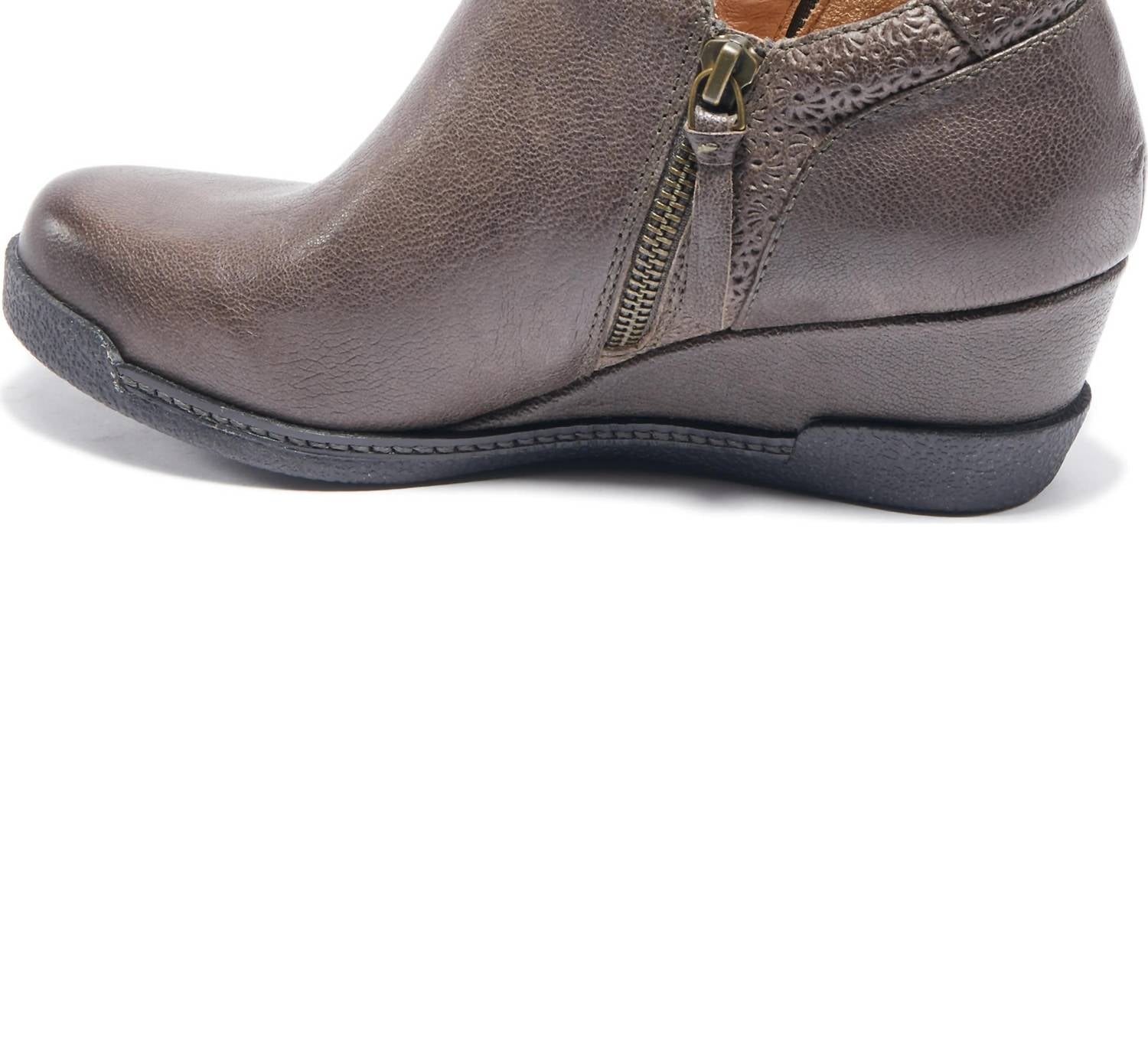 Halsa Footwear - Women's Devina Wedge Ankle Bootie