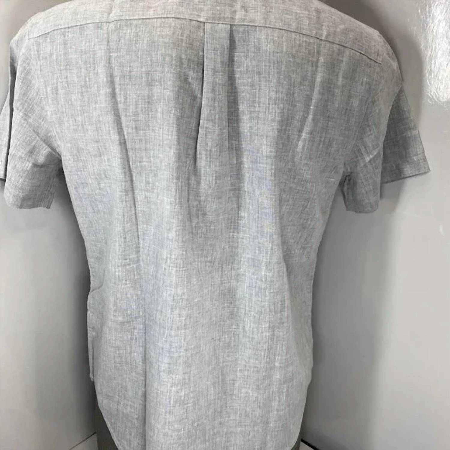 Wills - Men's Linen Wrinkle Free Short Sleeve Shirt