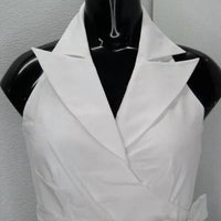 Anne Fontaine - Women's Cilaos Sleeveless Halter Princess Seam Top