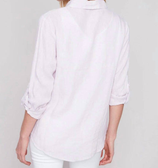 Charlie B - Linen Button Down Shirt