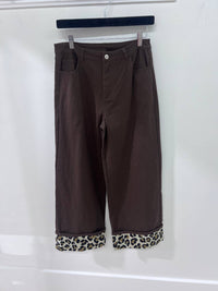 entro Women's Wild Thoughts Pant in brown - women's pants