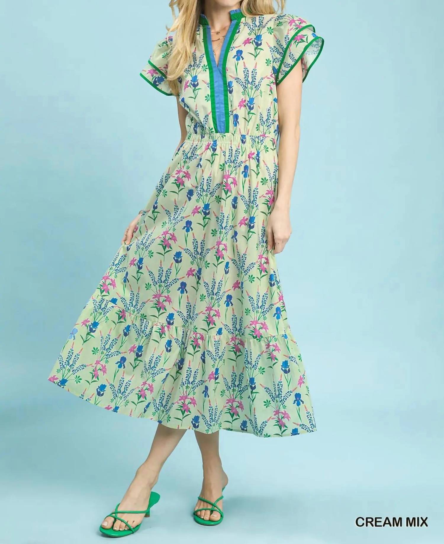Umgee - Girls Spring Midi Dress