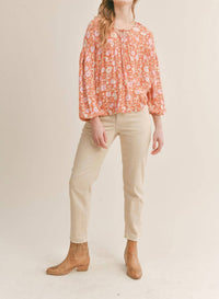With Love Peasant Top
