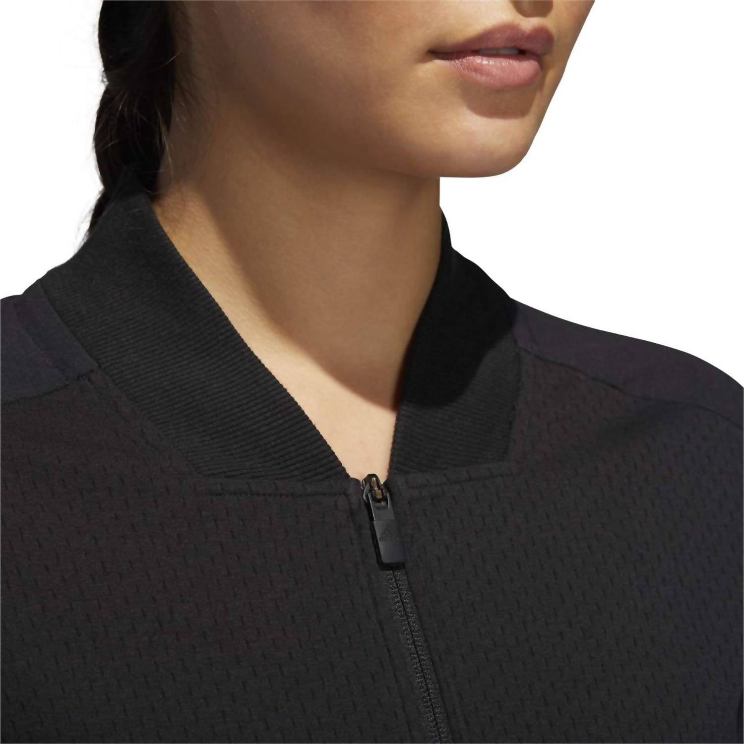 adidas Women's Squad Bomber Jacket - Plus in black - women's jacket - view 4