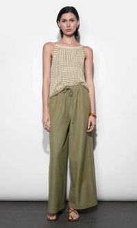 Greylin - Paisley High-waisted Pants