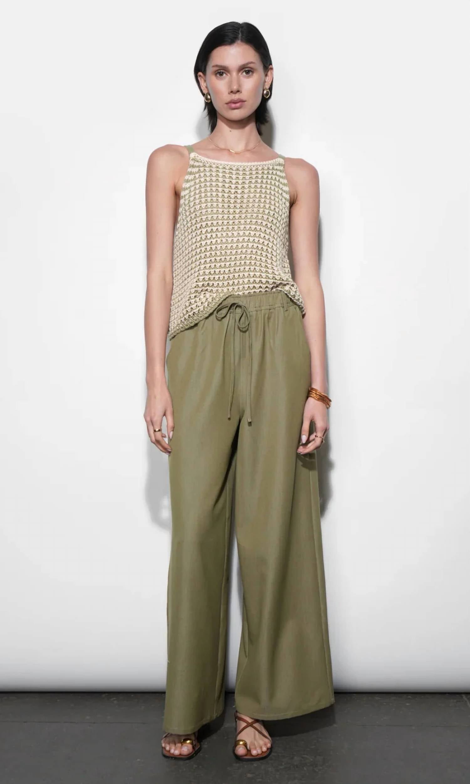 Greylin - Paisley High-waisted Pants