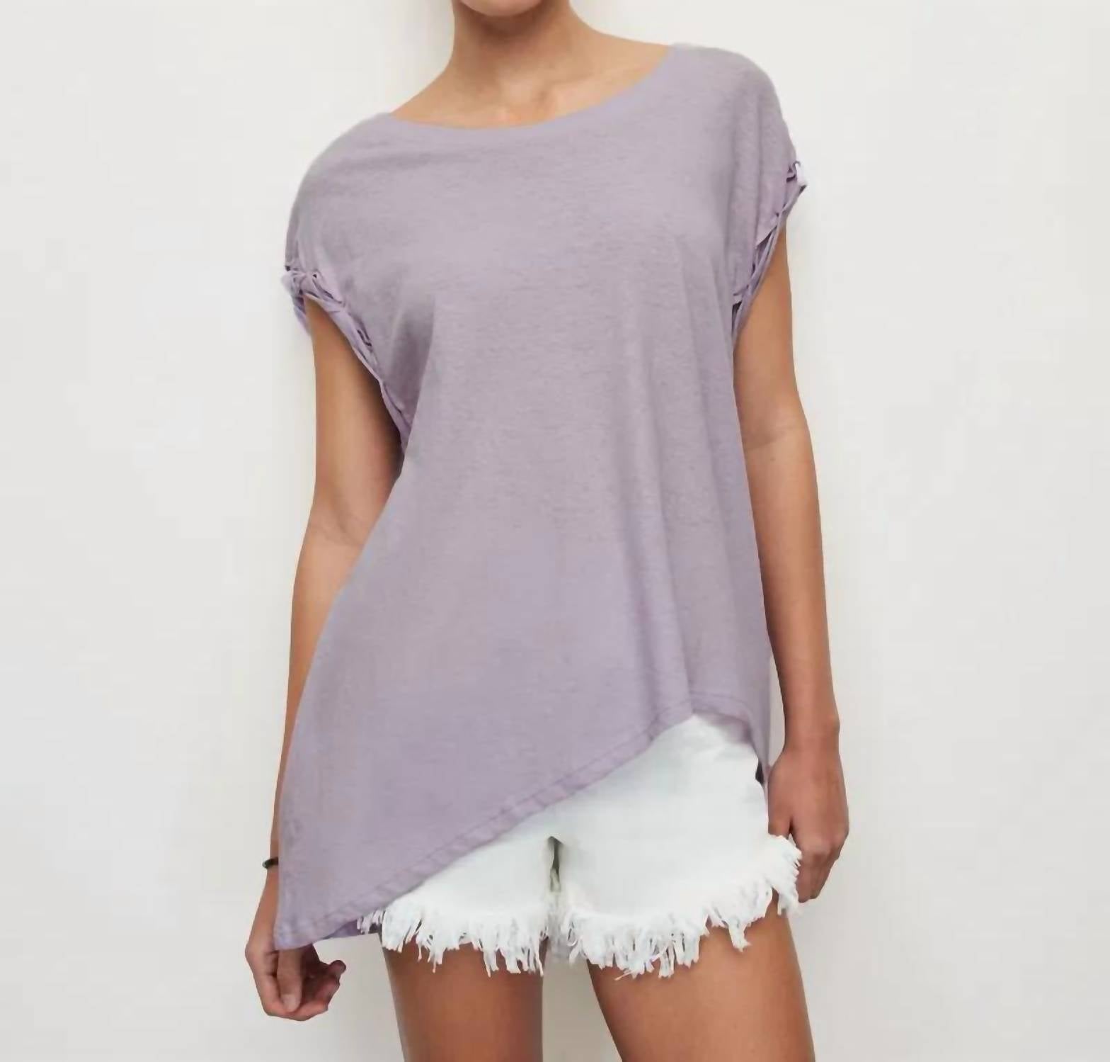 Allsaints - Sanza Linen Blend Sleeveless Tank Top