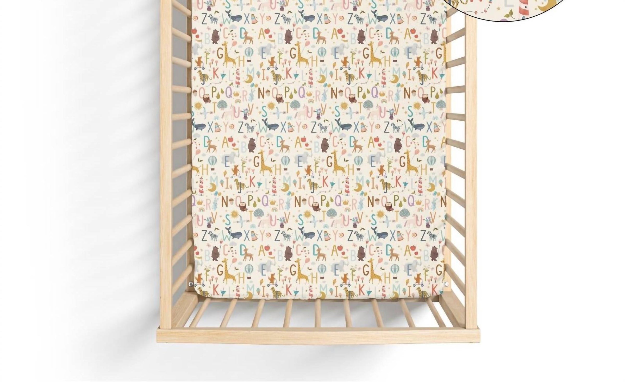 Kickee - Grow With Me Crib To Twin Fitted Sheet