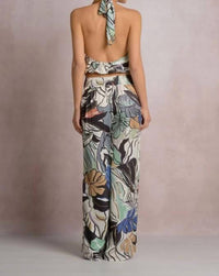 Elan - Women's Botanical Halter Top