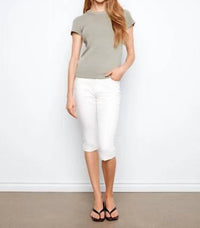 Charlie B - Tencel Ribbed Crew Neck T-shirt