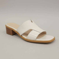 Wonders - Women's Heeled Leather Sandal