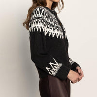 Sanctuary - Fairisle Crewneck Cardigan
