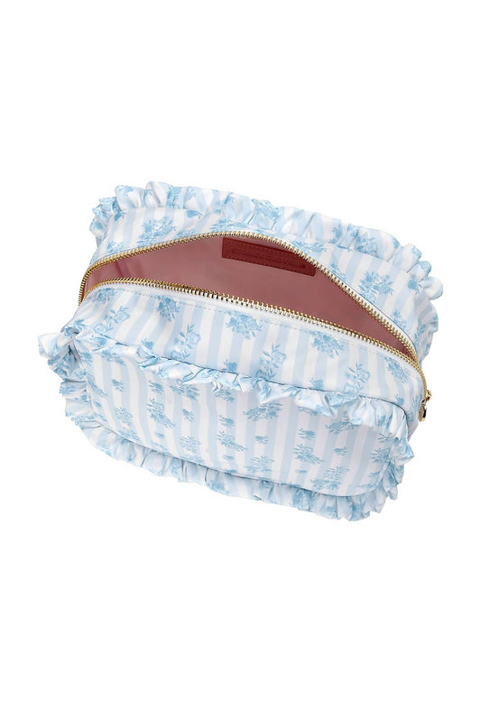 Stoney Clover Lane - High Tea Printed Ruffle Large Pouch