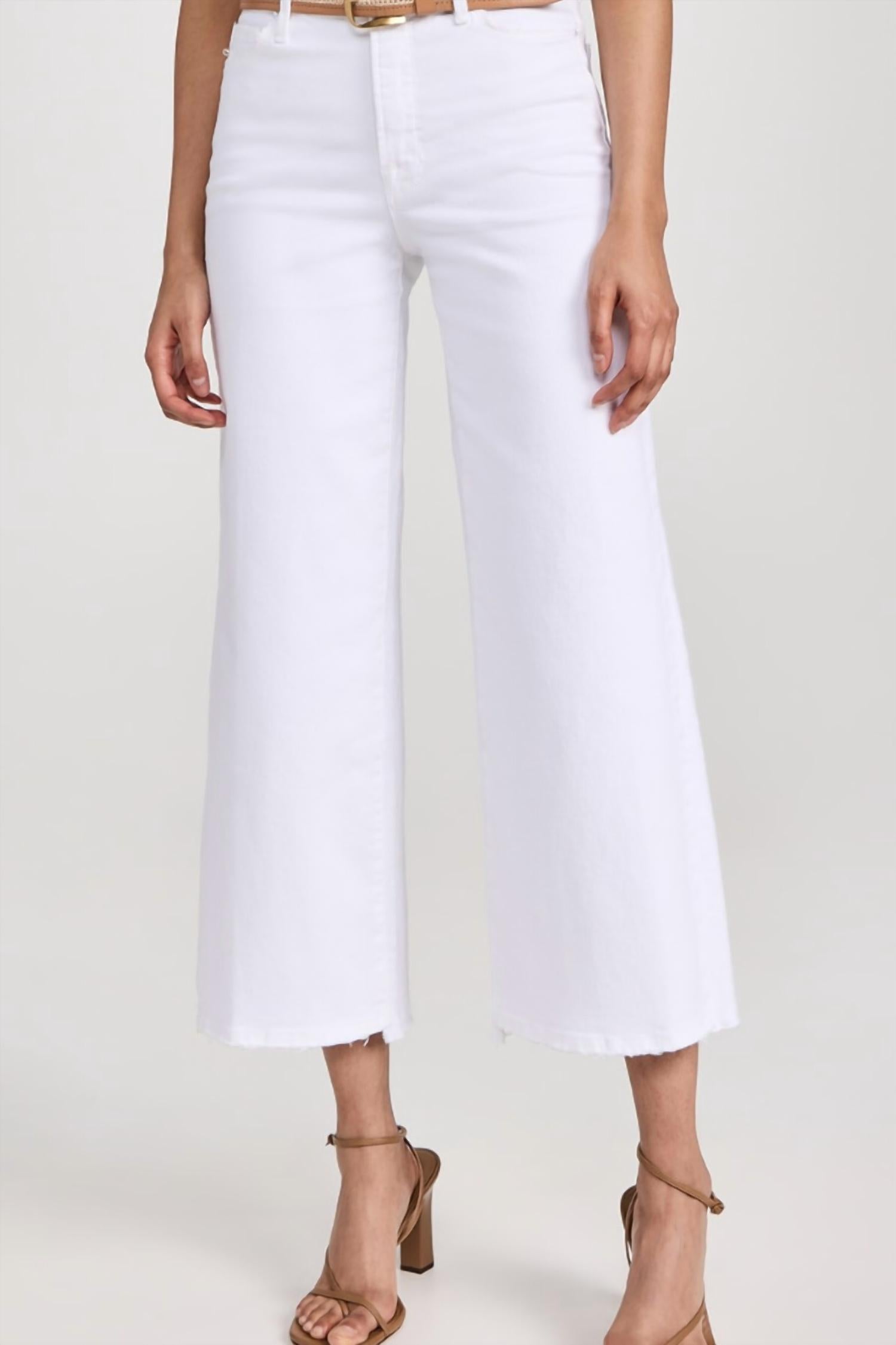 Good American - Crop Palazzo Jeans