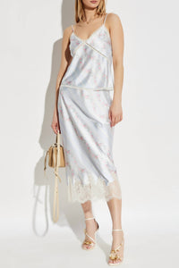 Loveshackfancy - Levall Satin Floral Cami Top