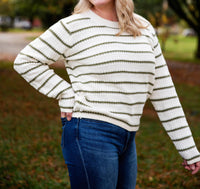 Final Touch - Rosemary Striped Sweater