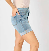 Judy Blue - Tummy Control Cool Denim Shorts