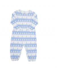 The Beaufort Bonnet Company - Boy's Long Sleeve Patton Play Romper