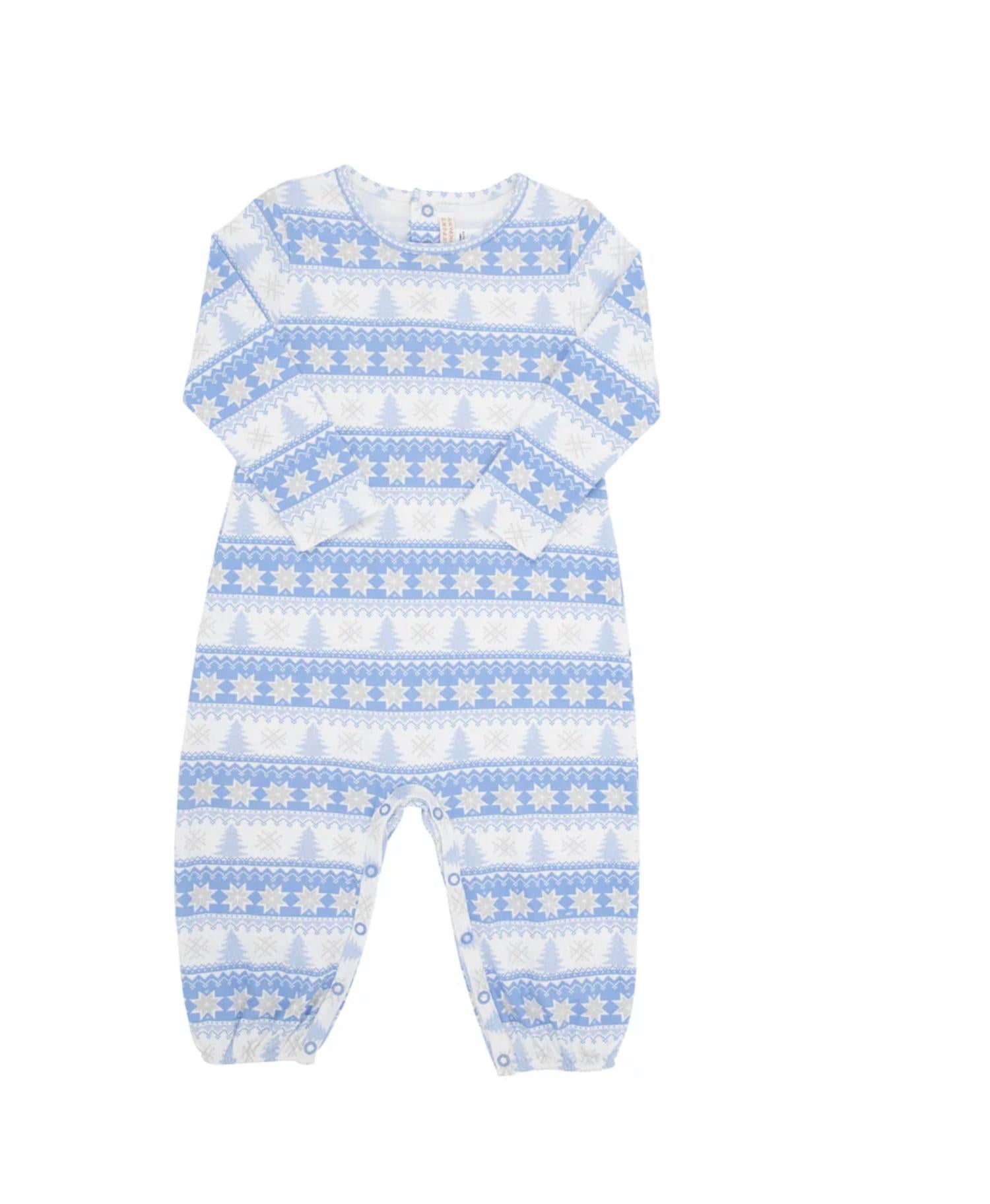The Beaufort Bonnet Company - Boy's Long Sleeve Patton Play Romper
