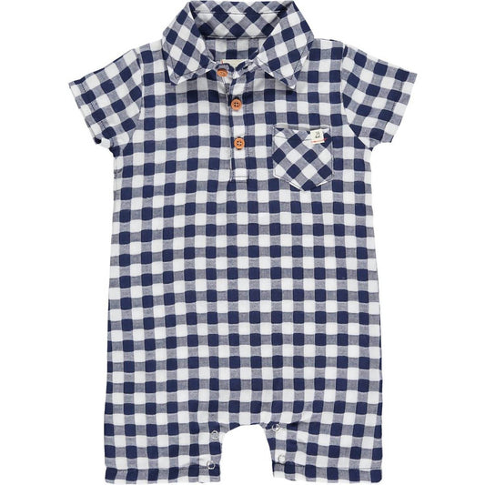 Me & Henry - Baby Boys Sandy Polo Romper