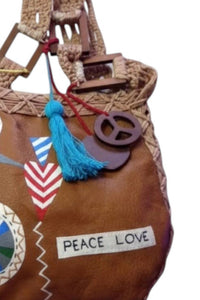 Love Binetti - Women's Hand Painted Groovy Bag