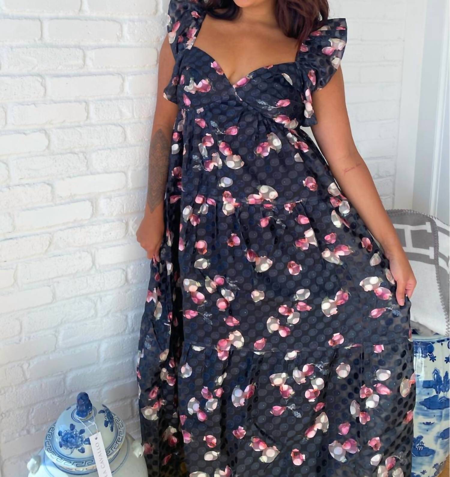 BUDDYLOVE Camilla Maxi Dress in twilight - women's dress - view 4