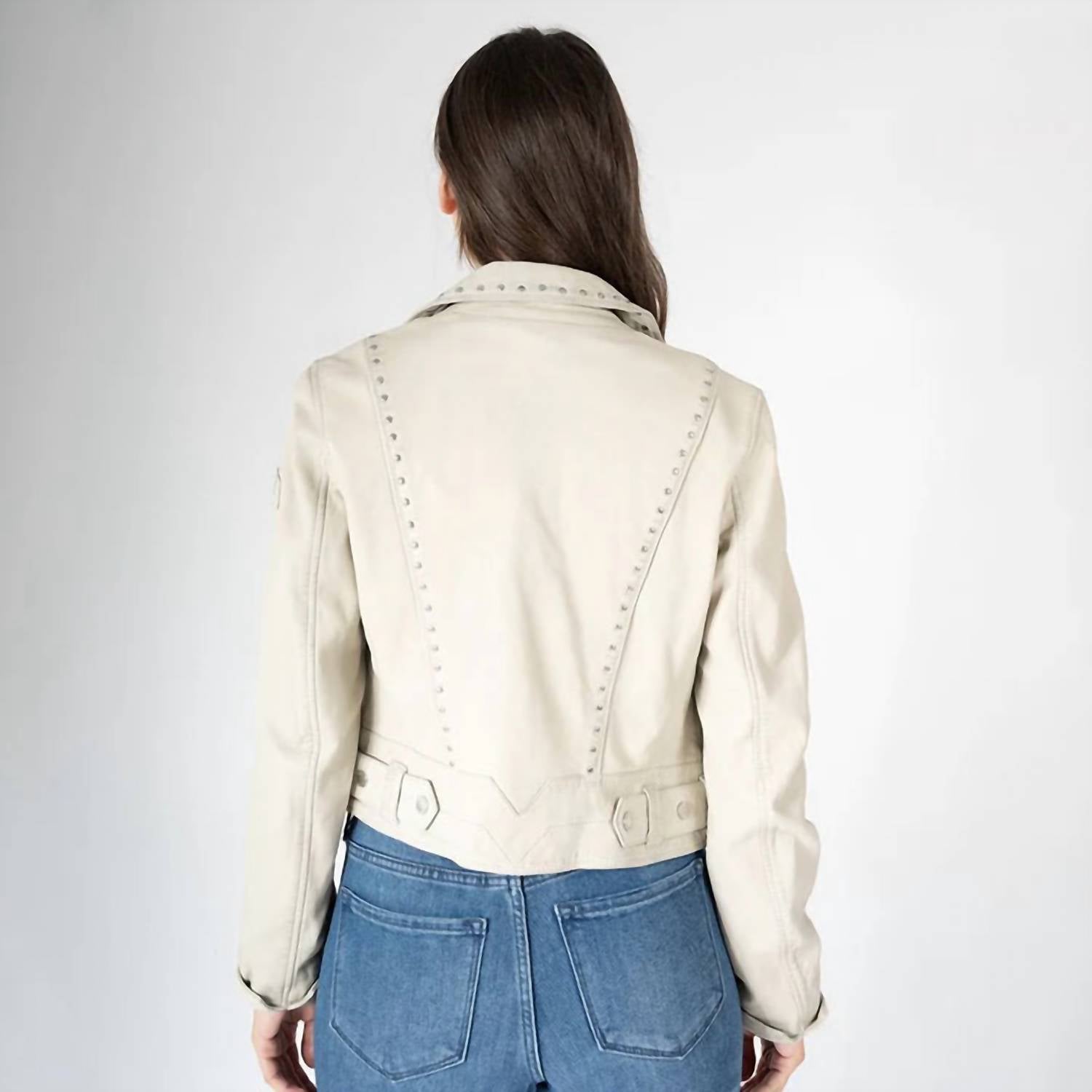 Mauritius - Maryn Studded Leather Jacket