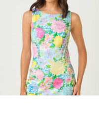 Lilly Pulitzer Scallop Shift Dress in multi lilly garden - women's dress - view 4