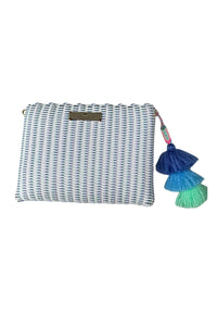 Squeeze De Citron - Women's Hydrangea Lemon Drop Clutch