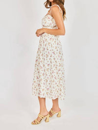 Nouveau And Vintage - Bouquet Sweetheart Midi Dress