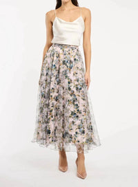Cinq A Sept - Trailing Iris Sofia Skirt