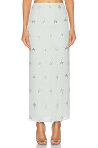 Leo Lin - Clementine Embellished Maxi Skirt