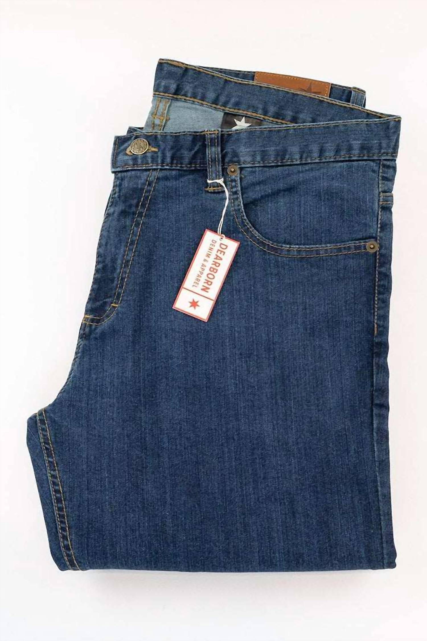 Dearborn Denim - Tailored Fit Mid Rise Jean
