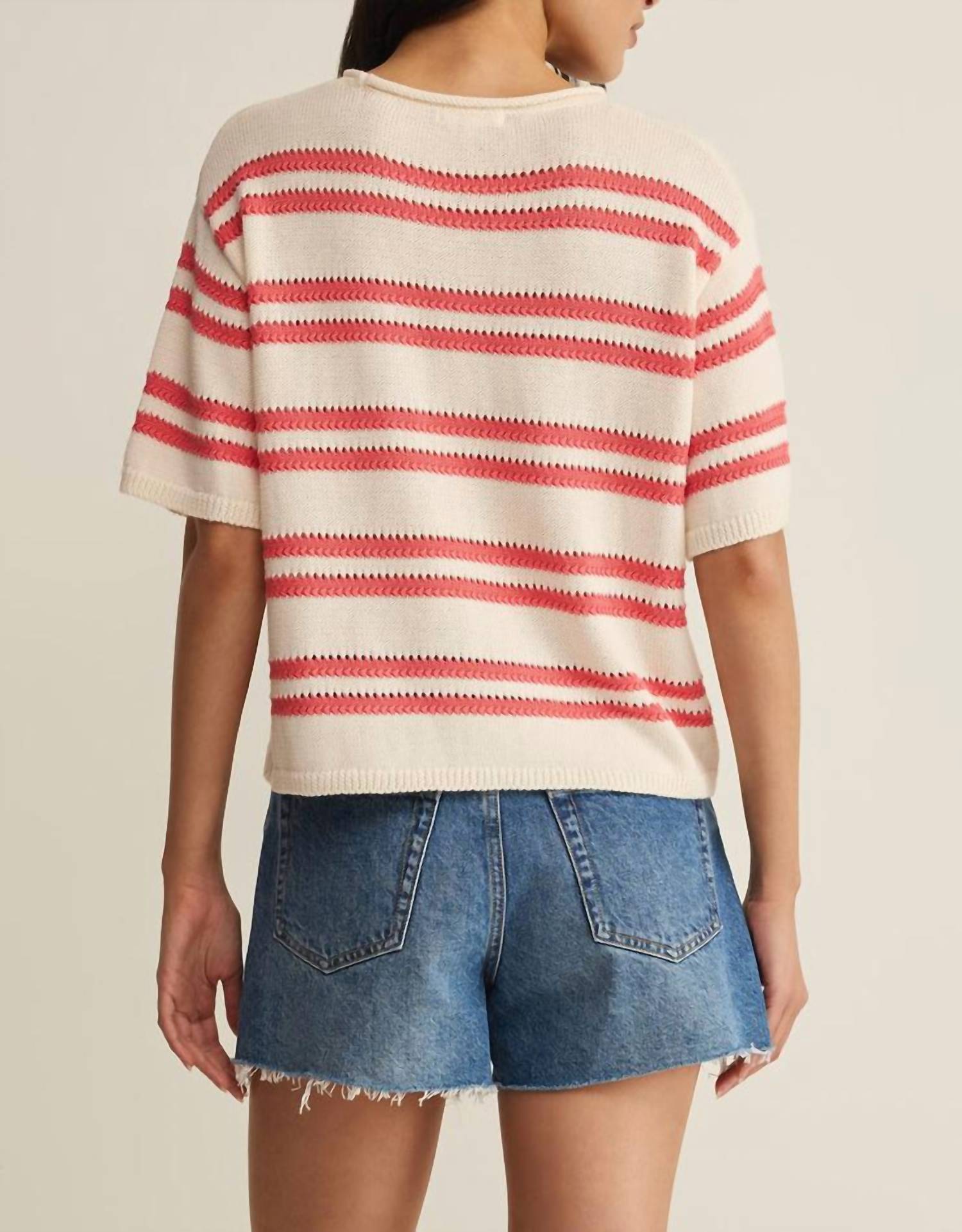 Z Supply - Prado Stripe Sweater Tee