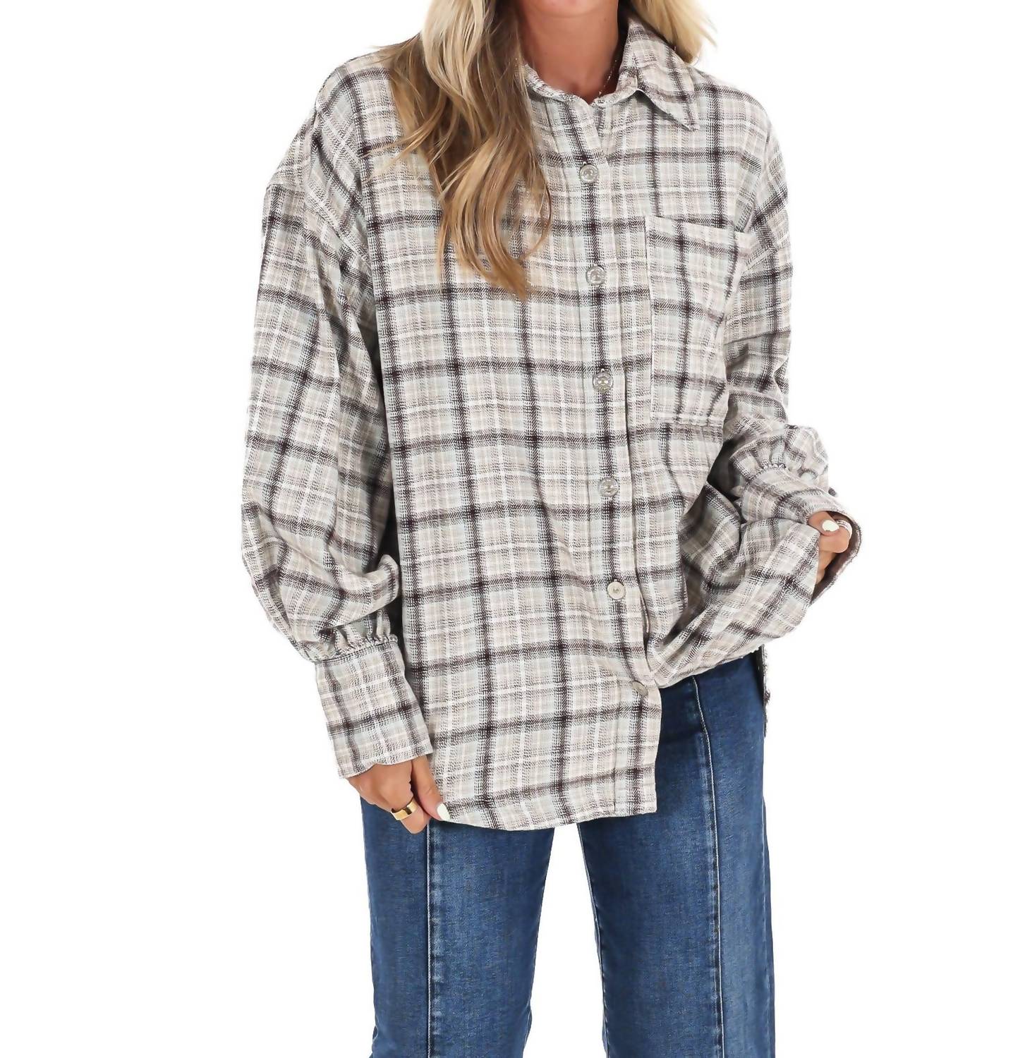 Free People - Ashley Plaid Shirt