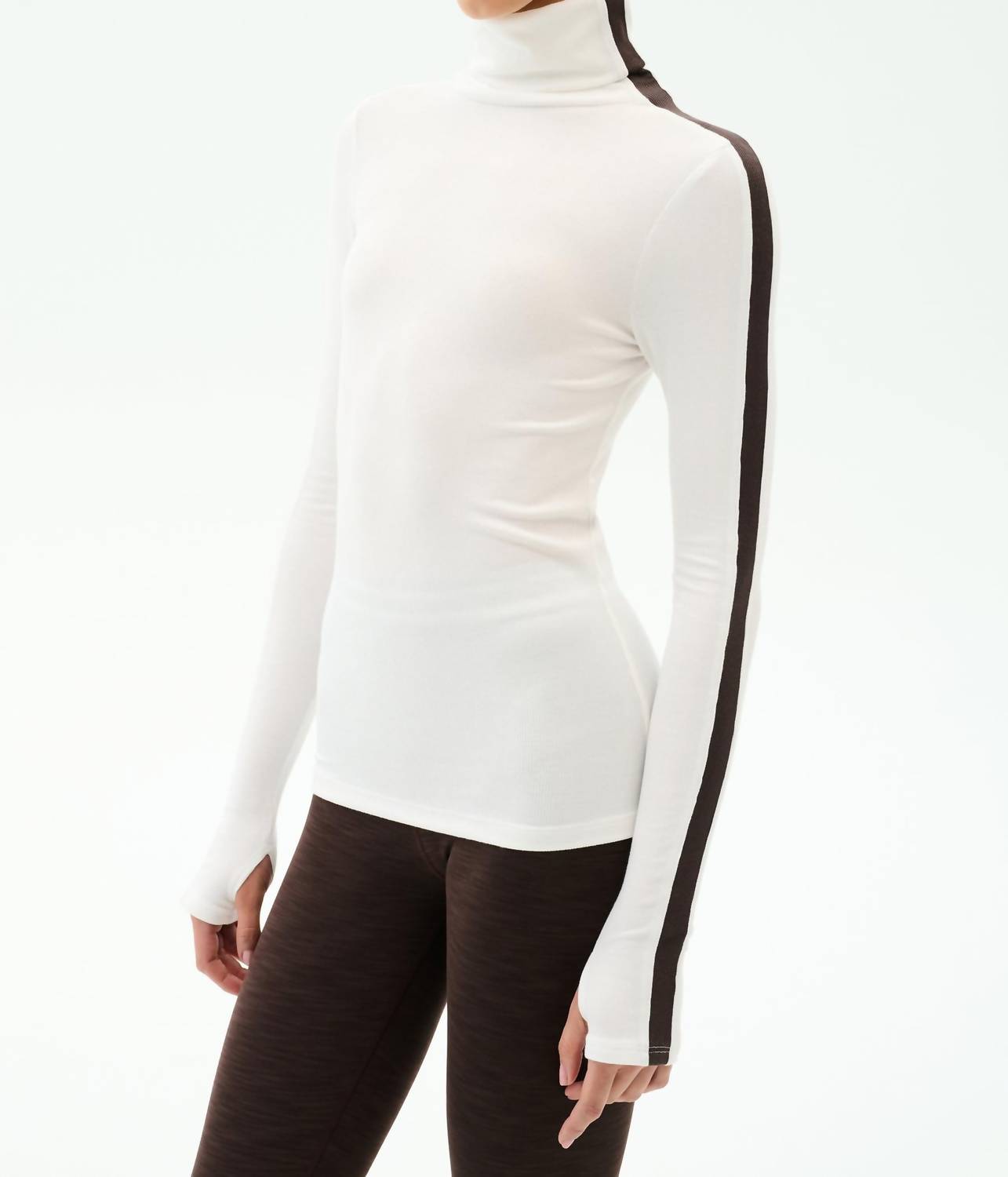 Splits59 - Jackson Rib Full Length Turtleneck Top