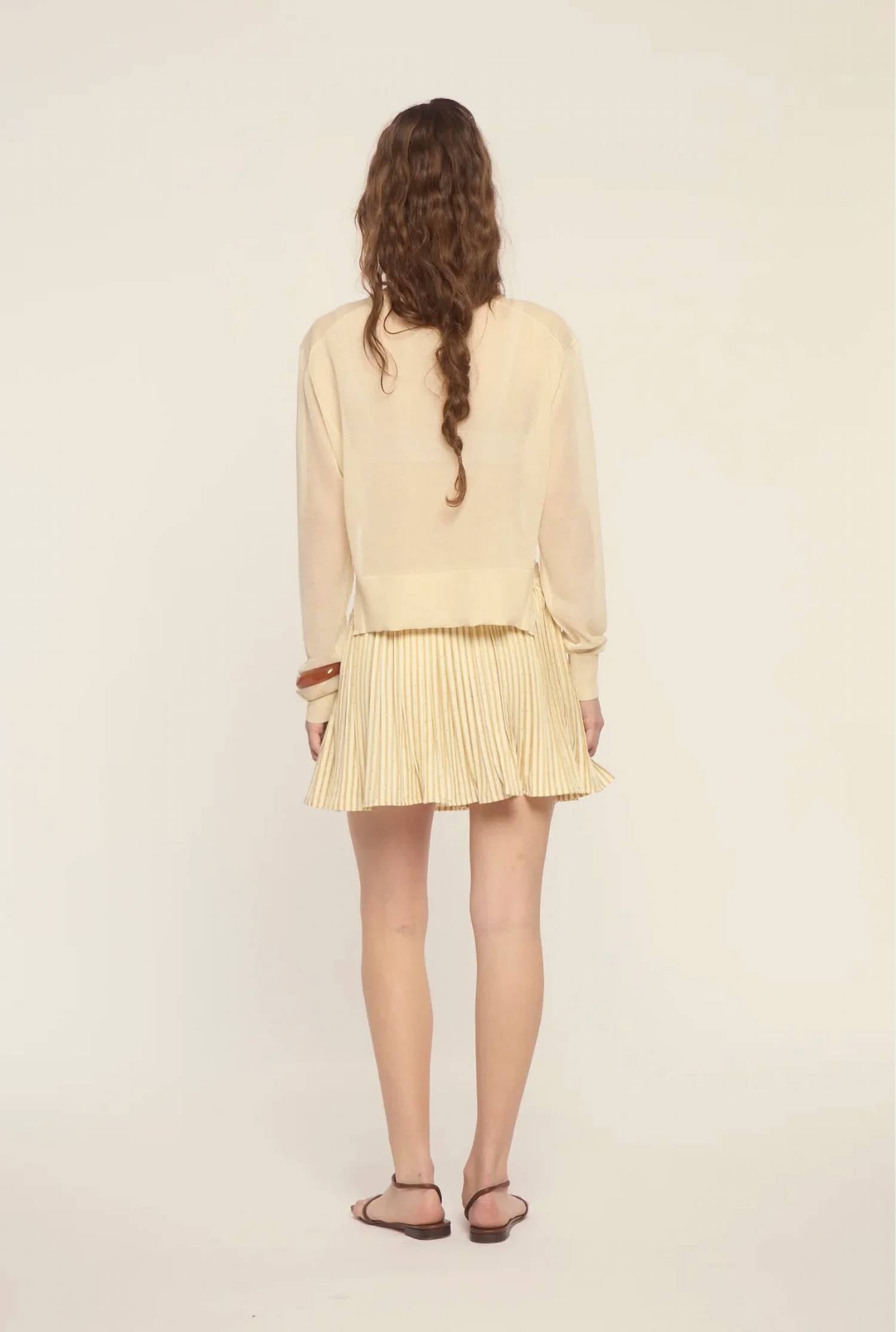 Deluc - Granada Sheer V-Neck Sweater