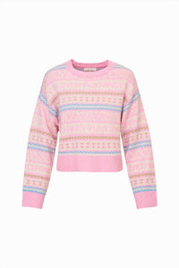 Loveshackfancy - Emberly Wool Fair Isle Pullover