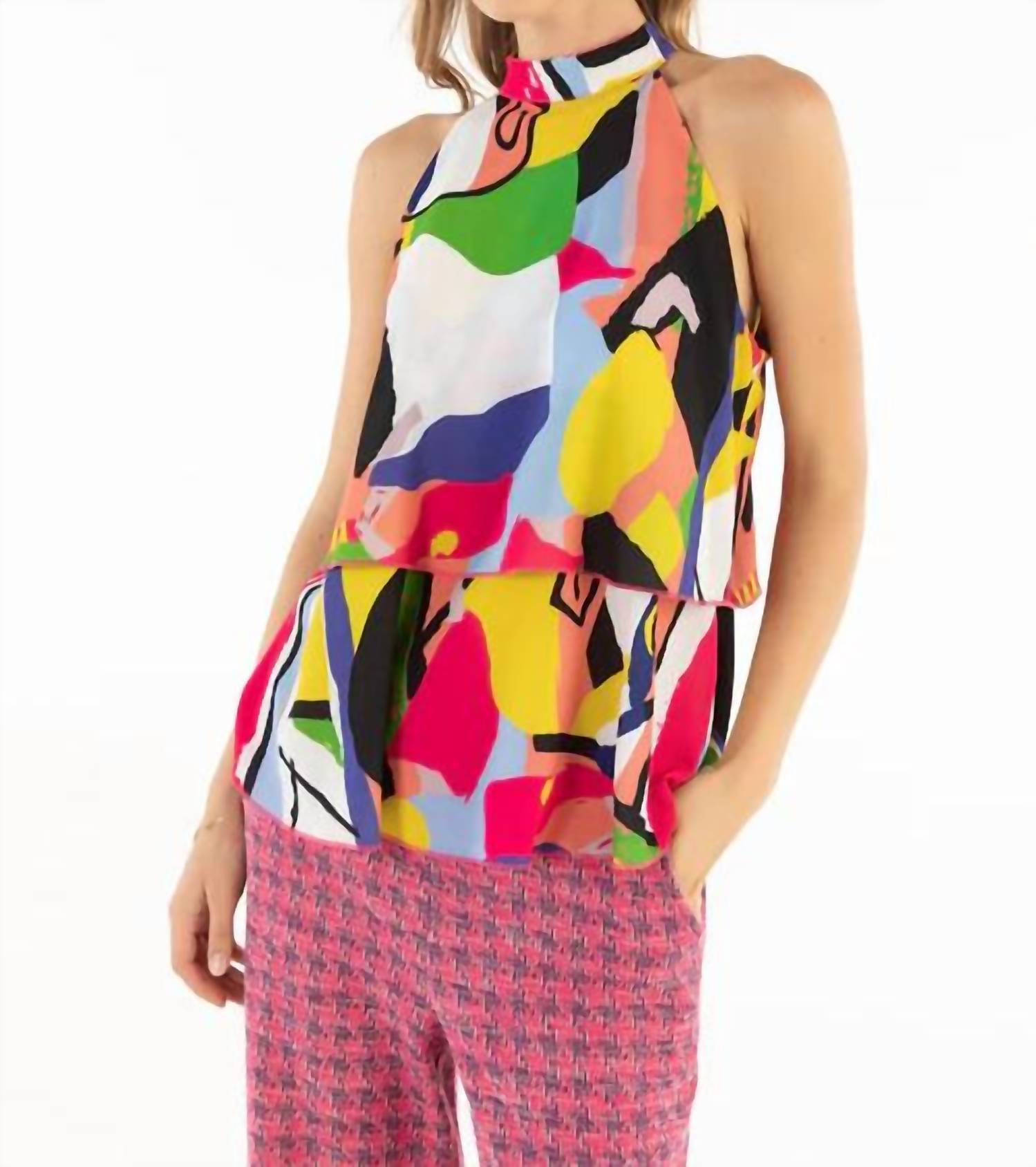 Isle By Melis Kozan - Isle Lotus Halter Top