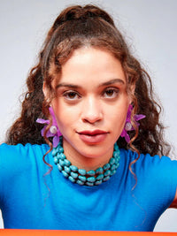 Lele Sadoughi - Crystal Lily Earings