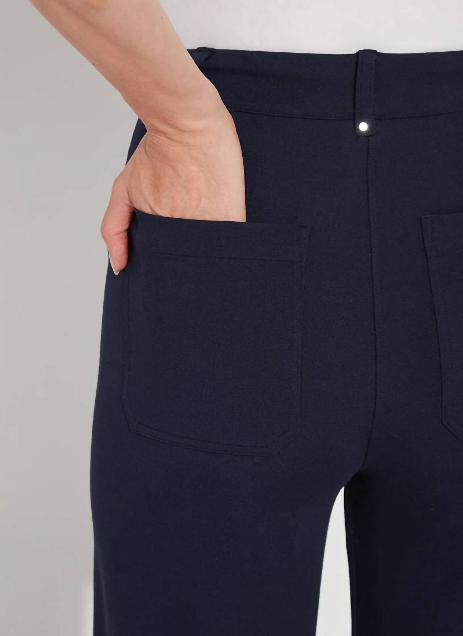 Lysse - Erin Hi Waist Wide Leg Ponte Pants