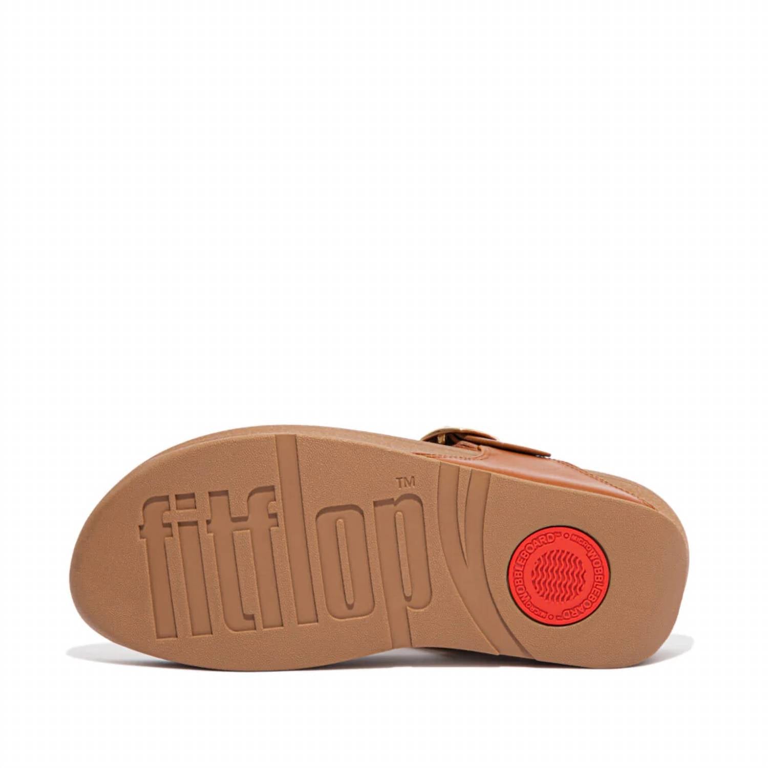 Fitflop - Women's Lulu Adjustable Leather Toe-post Sandal