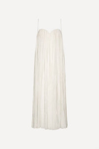 Rotate - PLEATED MIDI STRAP DRESS