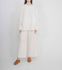 Corinne Collection Mira Tunic in ivory - women's shirt