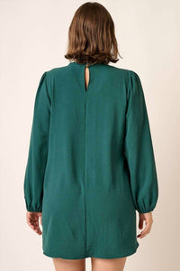 Mittoshop - Plus - Airflow Ruffle Long Sleeve Mini Dress